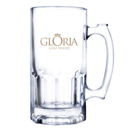Chope à bière en verre - LM007